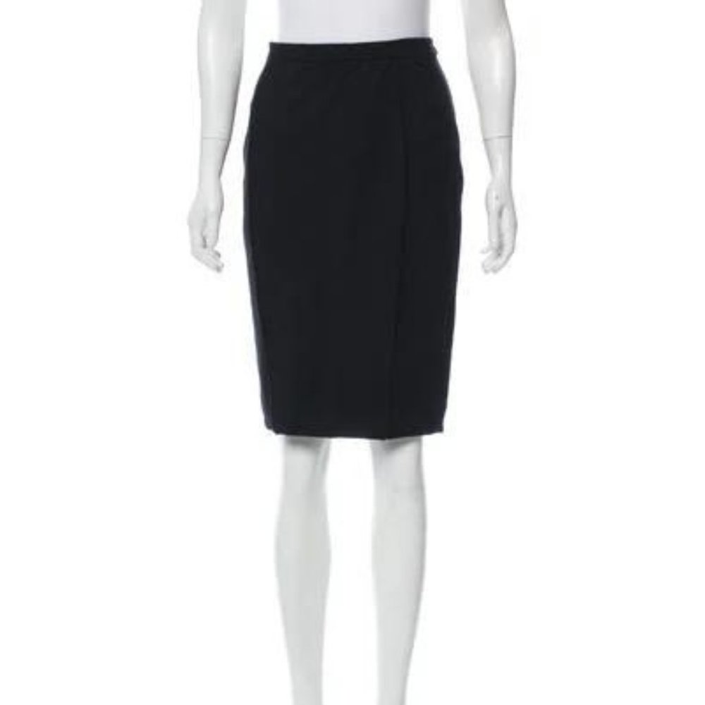 BALENCIAGA Wool Pencil Skirt Size: M  US6, FR38